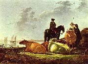 Aelbert Cuyp Viehweide oil